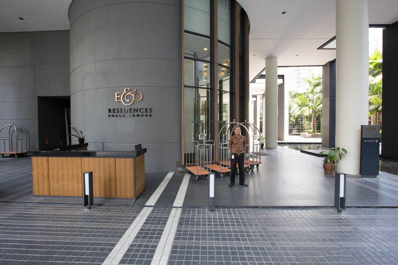 E&O Residences Kuala Lumpur Eksteriør billede Entrance of the Residences